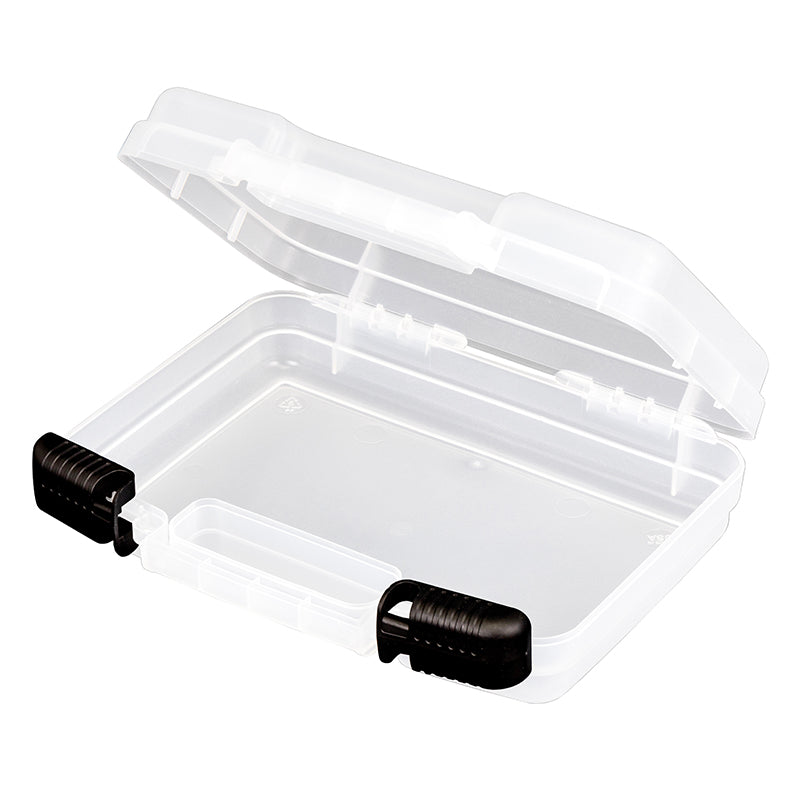 6775TF Translucent Clear Tradesman Case with Empty Interior – Open View