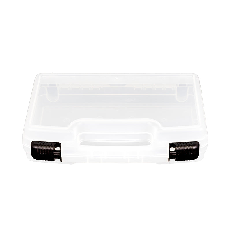 6780TN Translucent Clear Tradesman Case with Empty Interior – From Above