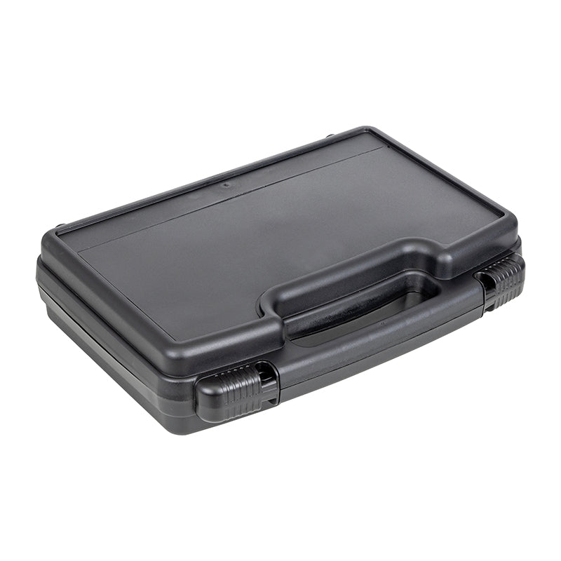 6780XG Black Tradesman Case with Convoluted/Pick and Pluck Foam Interior – Angled View