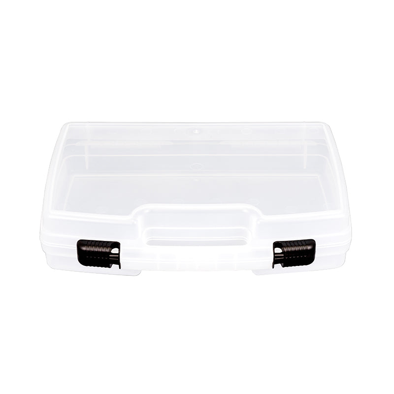 6785TI Translucent Clear Tradesman Case with Empty Interior – From Above