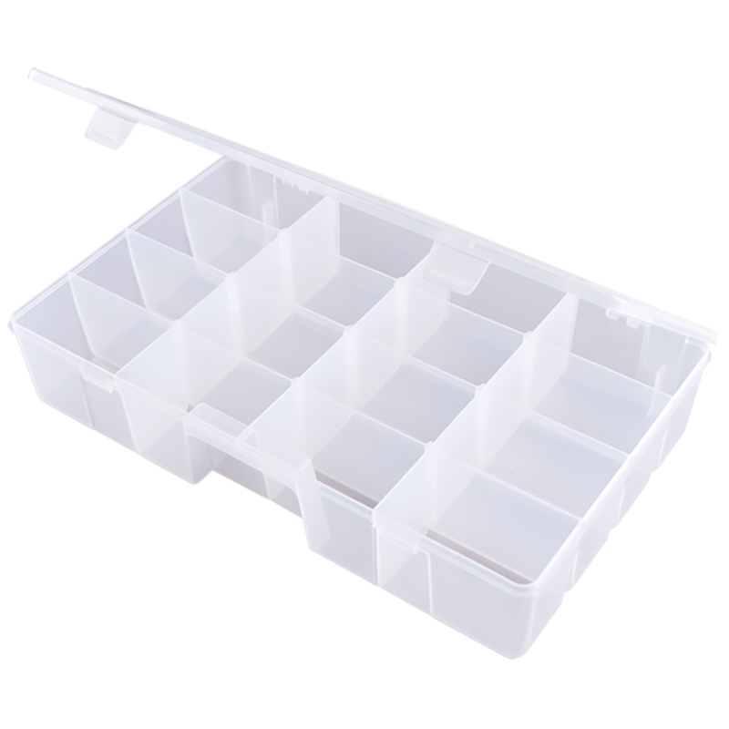 6774TE (T7004) Tuff Tainer Deep Compartment Box - Open View