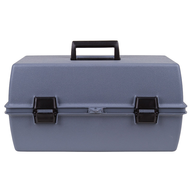 double sided cantilever tackle box Utility Box 6755HS (18090-2) with 2 Cantilever Trays (8 Compartments)