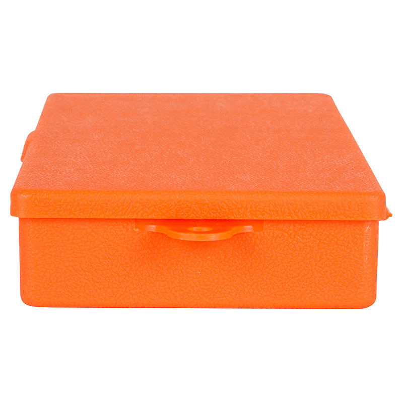 6142VB (V301) V-Series One Compartment Box, Orange in Color – Side View