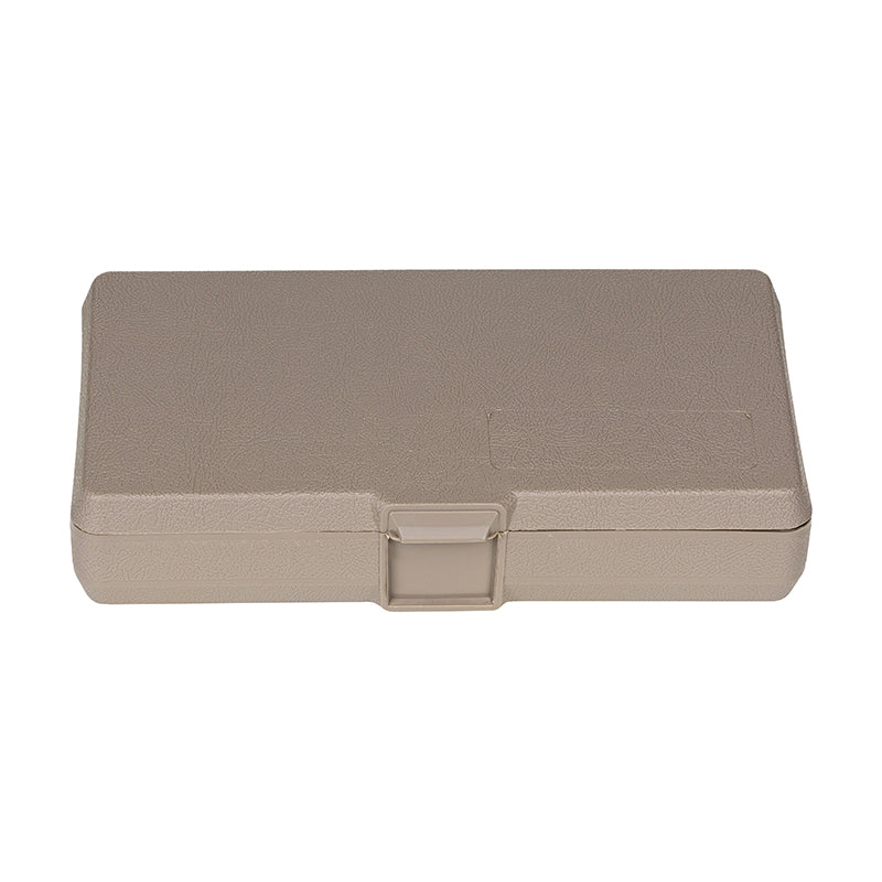 6152VB (V401) V-Series One Compartment Box, Taupe in Color – Front Closed View