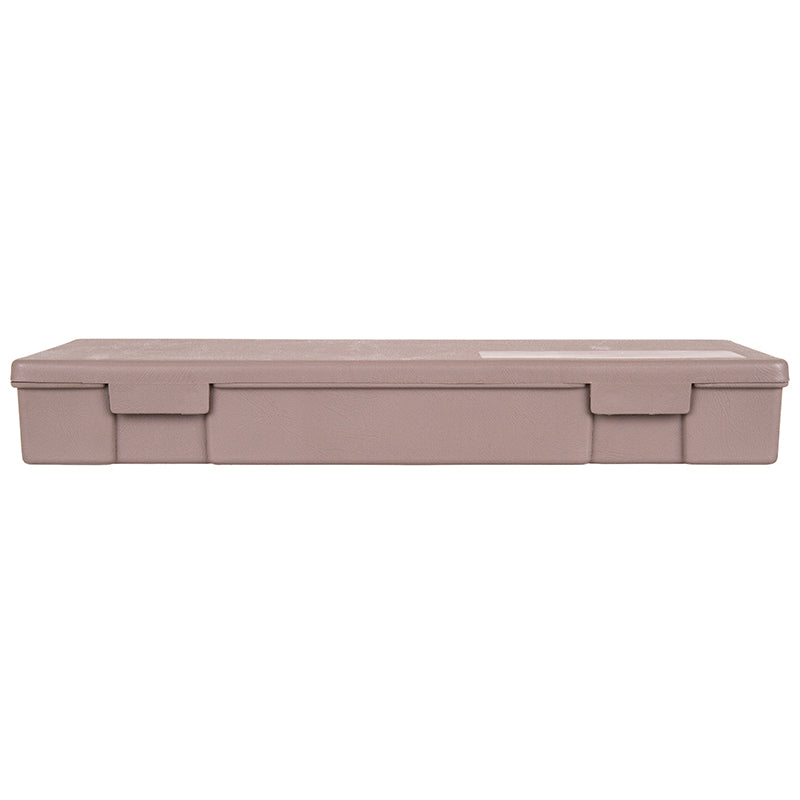 6172VB (V701) V-Series One Compartment Box, Taupe in Color – Latch View