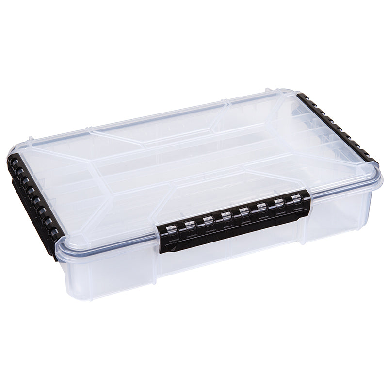 6751TE (WT5001) Waterproof Tuff Tainer One Compartment Deep Base Box - Angled Closed View