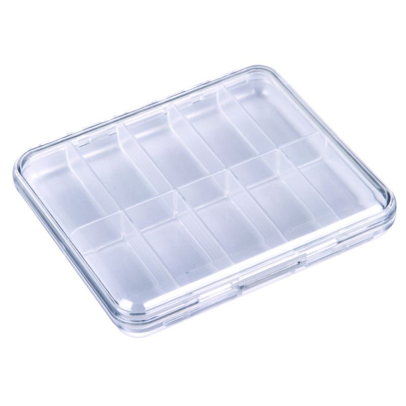 A313-SL Slim Line 10 Compartment Box - closed view