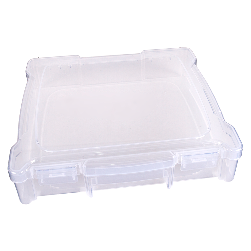 12" x 12" Storage Box without Handle 6762TE - Closed View