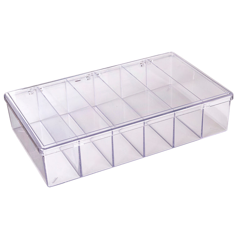 6658DB (A606D) 6 Compartment A-Series Deep Compartment Box - closed view