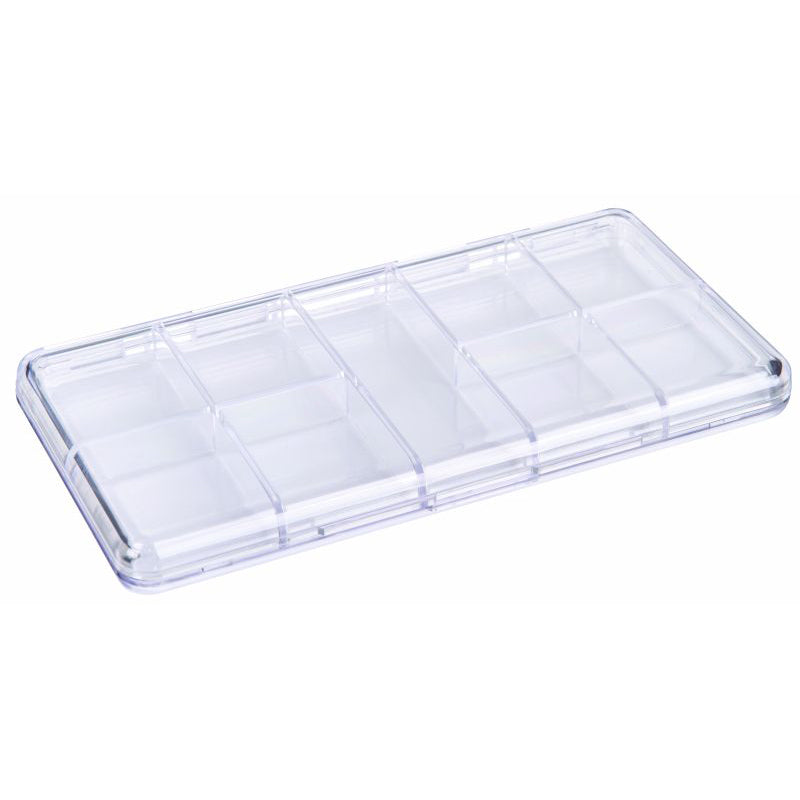 A210-SL Slim Line 9 Compartment Box - closed view