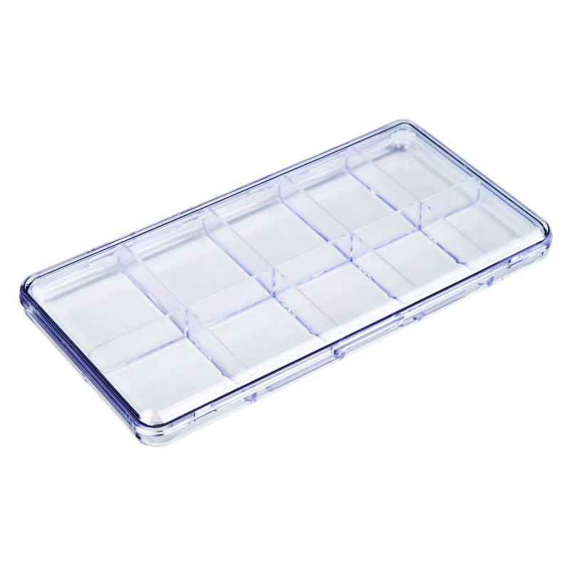 A213-SL Slim Line 10 Compartment Box - closed view