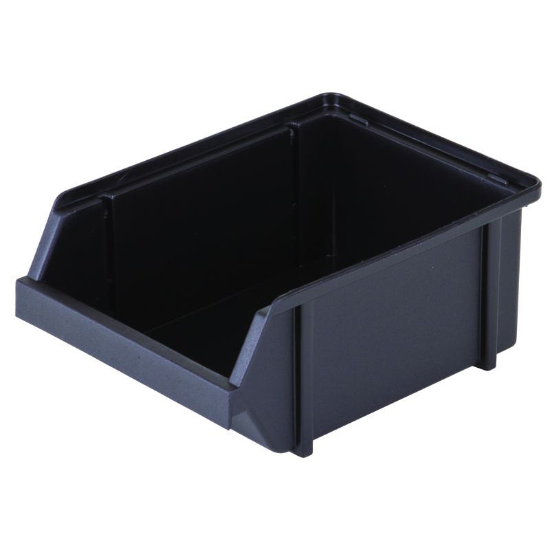 6772BC (3007C) 5 inch interior width Conductive Bin angled view