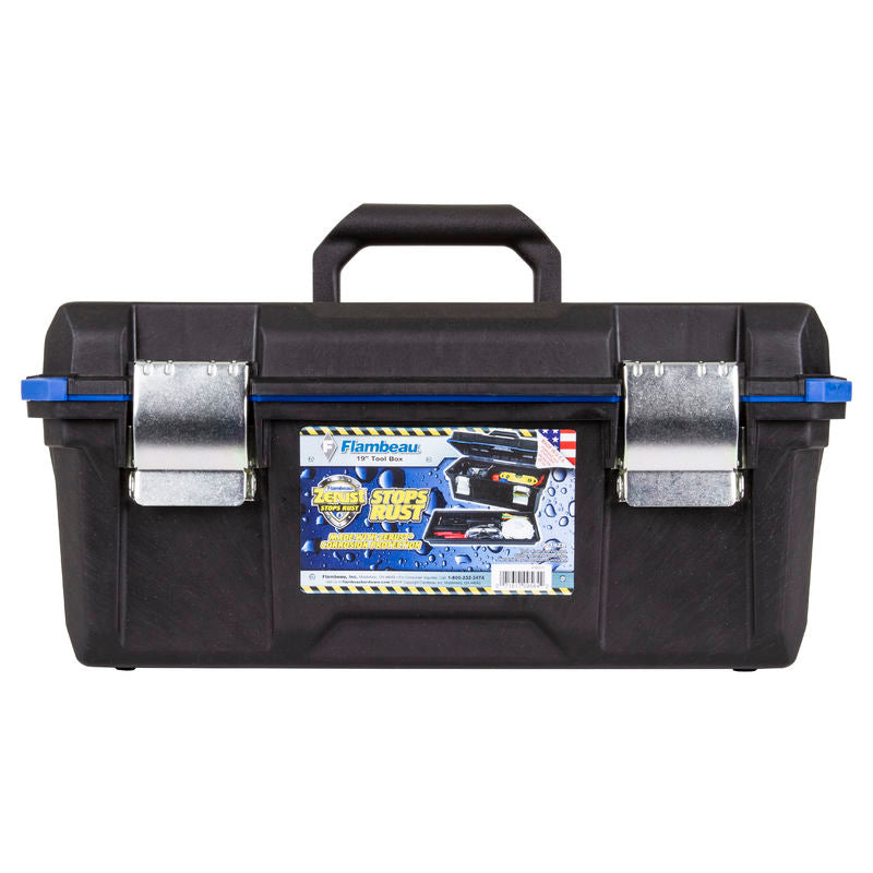 9219ZR Zerust 19 Inch Toolbox with Lift-out Tray - front view