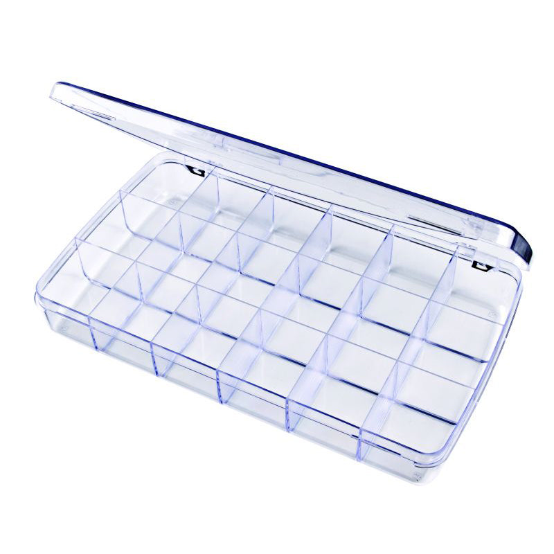 6766CD (DB618) Diamondback Series - Eighteen-Compartment Box - Open View