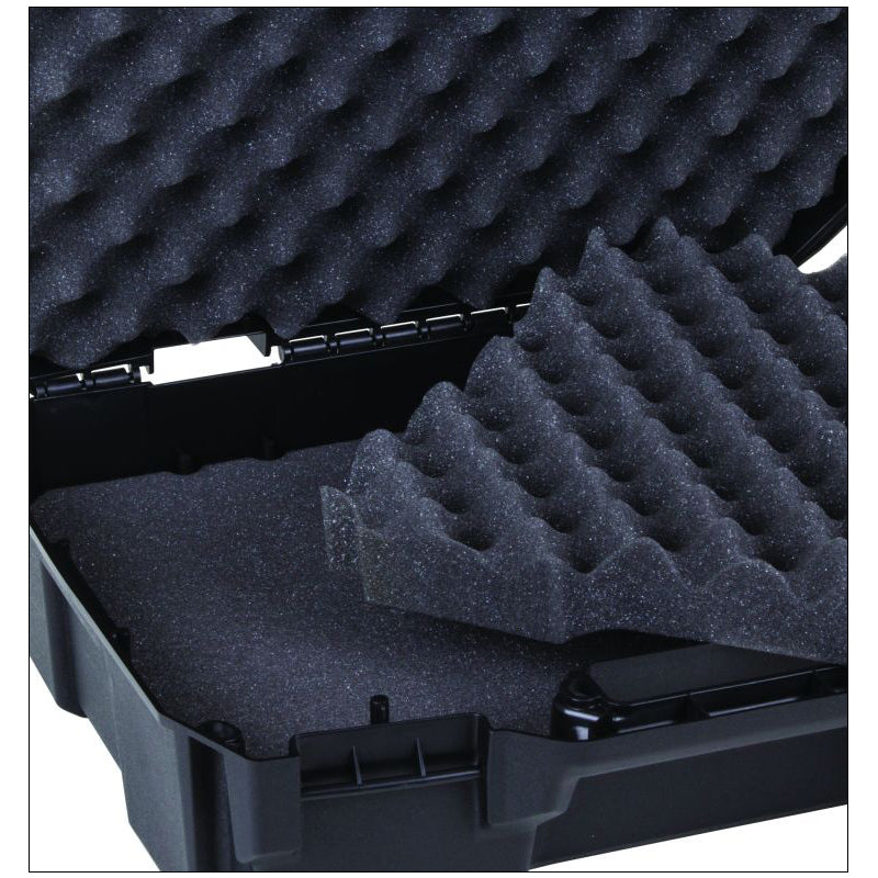 6791DDC Small Tactical Case Open View with close-up of Foam Interior