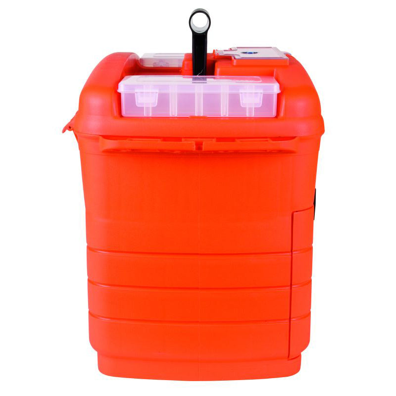 6778PM (PM8040) Paramedic case with bulk and compartment storage, side view