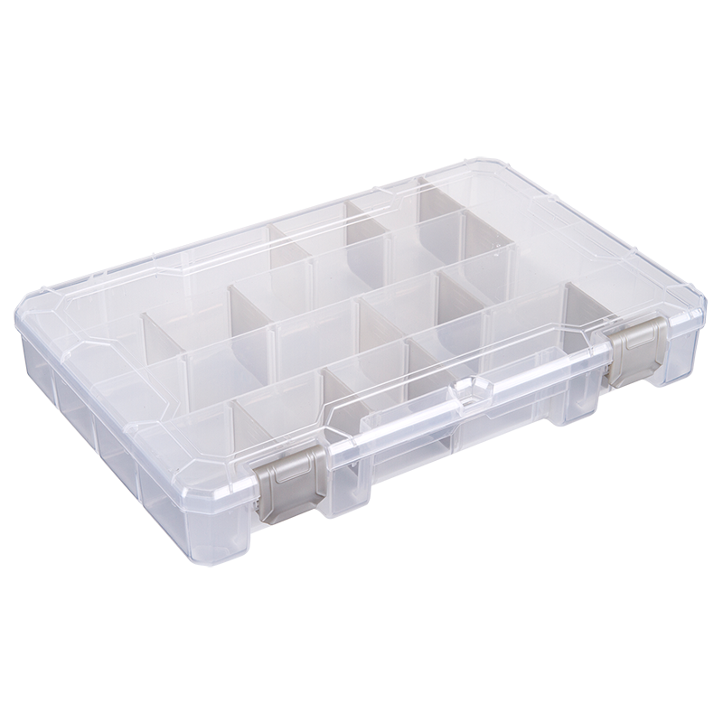 6748TE (T4007AT) Tuff Tainer Compartment Box with Anti-Tarnish Dividers – Closed View