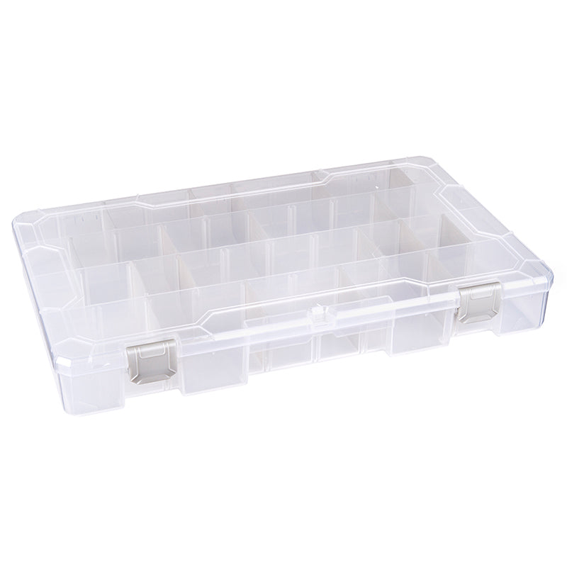 6758TE (T5007AT) Tuff Tainer Compartment Box with Anti-Tarnish Dividers – Closed View