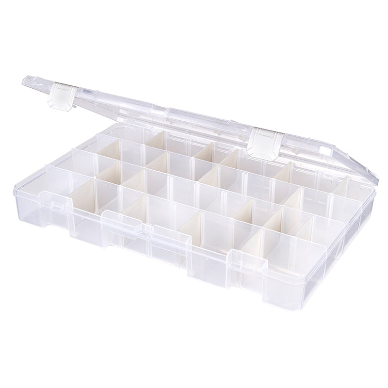 6758TE (T5007AT) Tuff Tainer Compartment Box with Anti-Tarnish Dividers – Open View