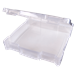12 x 12 Clear Box With Handle Open