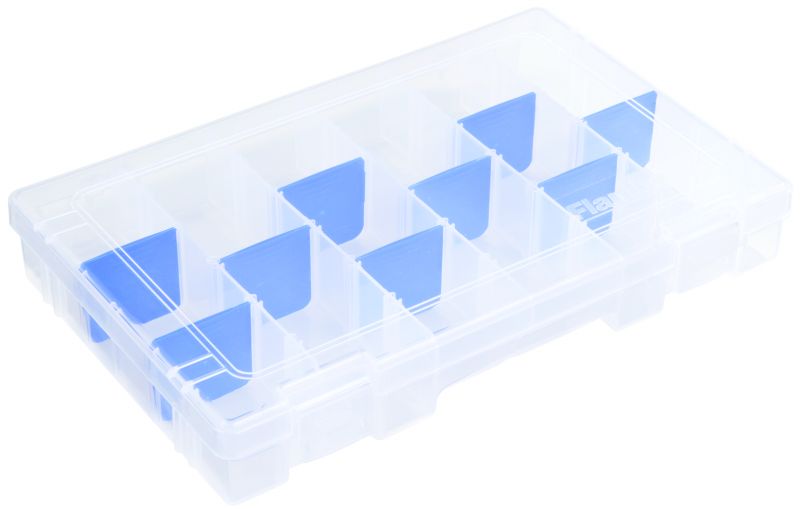 Flambeau 5007 Tuff Tainer 4 Fixed Compartments w/ Adjust. Dividers and  Zerust