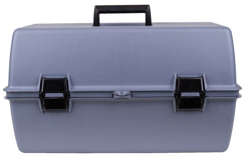 Utility Box: Gray with 3/16 (2.06 cm) diameter lock tab